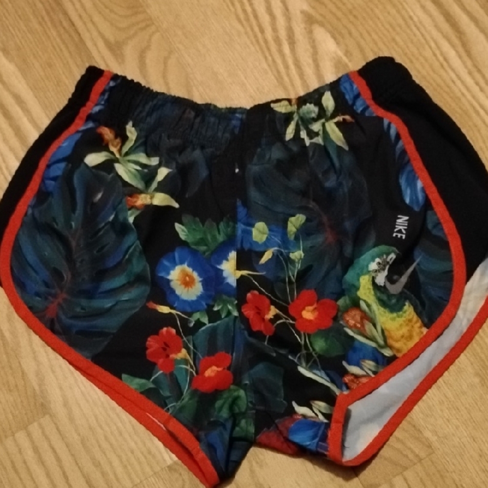 Nike Floral Print Running Shorts